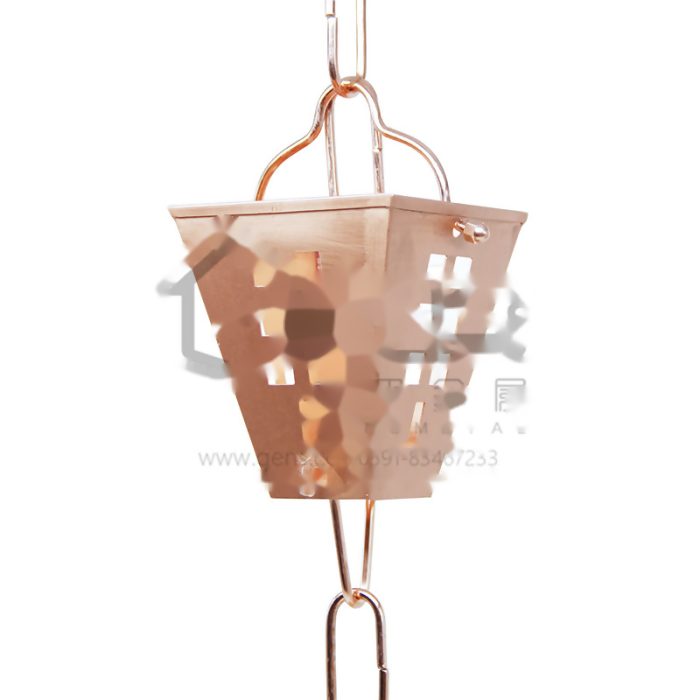 China Manufacturer Unique Copper Rain Chain and Bulk Rain Chain GBGRC01039