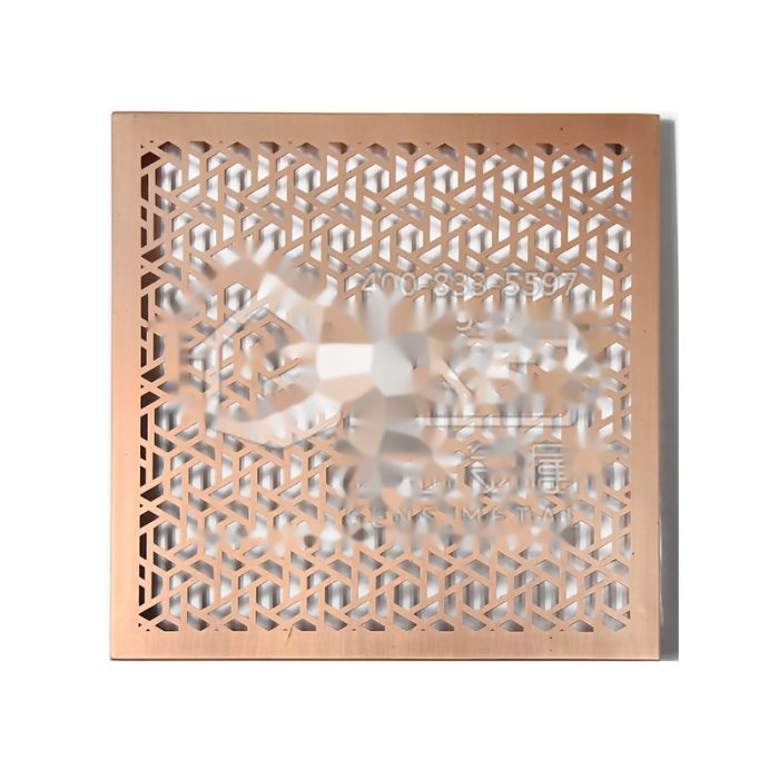 Copper curtain wall Outdoor Metal Plate