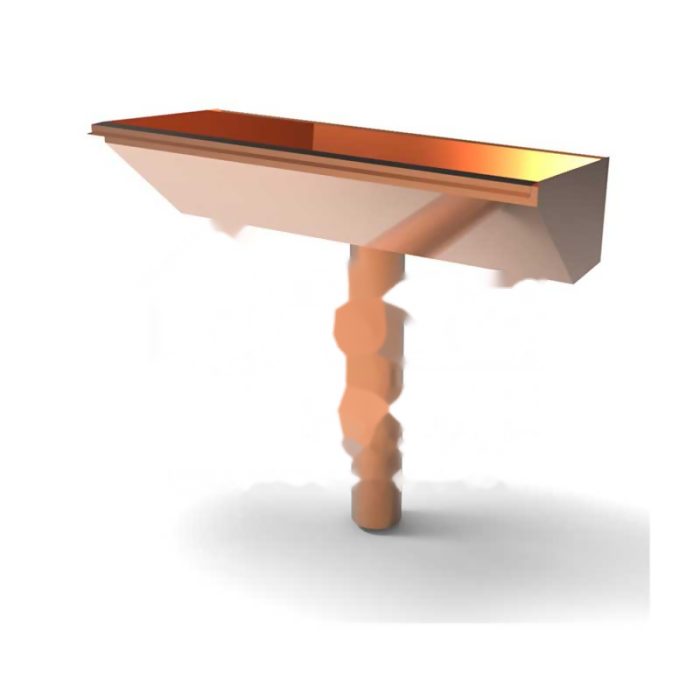 Copper Gutter GBGCKG01002