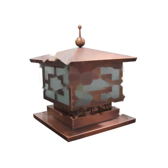 Copper Pillar Lamp GHEPL01001