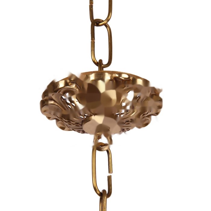 Garden hanging decorative copper rain chain for gutter downspout GBGRC02003
